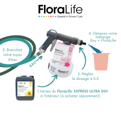 Utilisation du FloraLife QUICKMIX