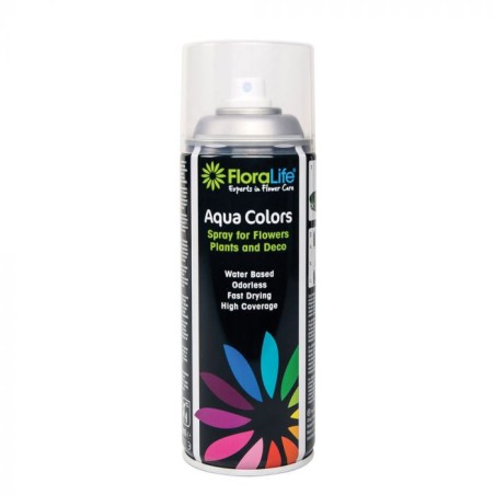 Aqua Color METALLIC Spray FloraLife® ARGENT