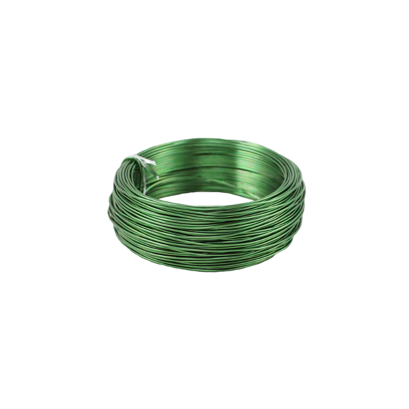 Fil alu 2 mm OASIS® vert foncé