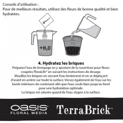 OASIS® TerraBrick™ Floral Media notice d'utilisation